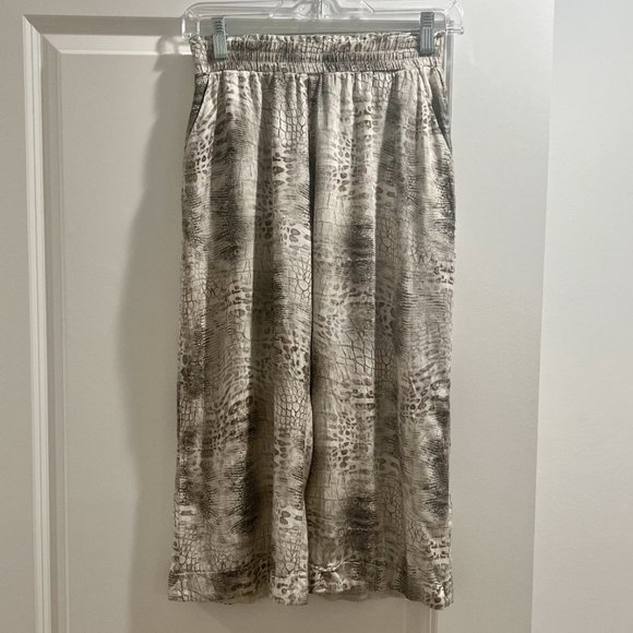 Shore Brand Pull-On Animal Print Pants - Picture 2 of 5